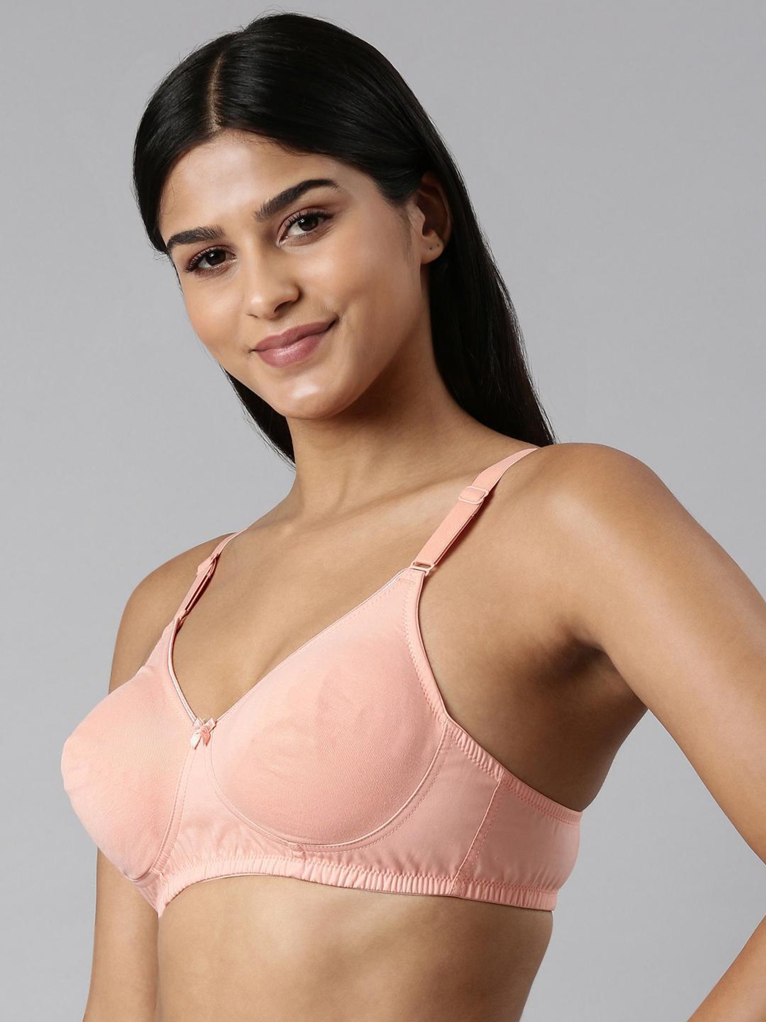 BLOSSOM Peach Full Coverage T-Shirt Bra