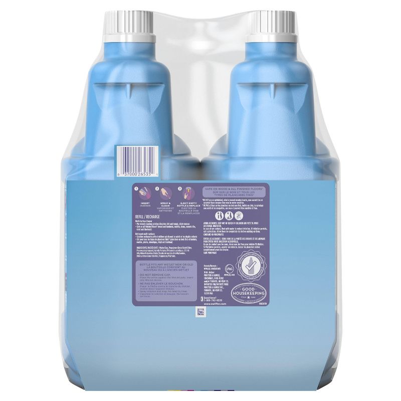 Swiffer Wet Jet Multi-purpose Cleaner Open Window Fresh - 2pk