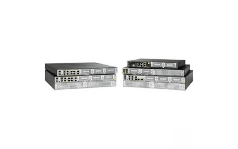 Cisco 4331 Router - 3 Ports - Management Port - 6 Slots - Gigabit Ethernet - 1U - Rack-mountable, Wall Mountable