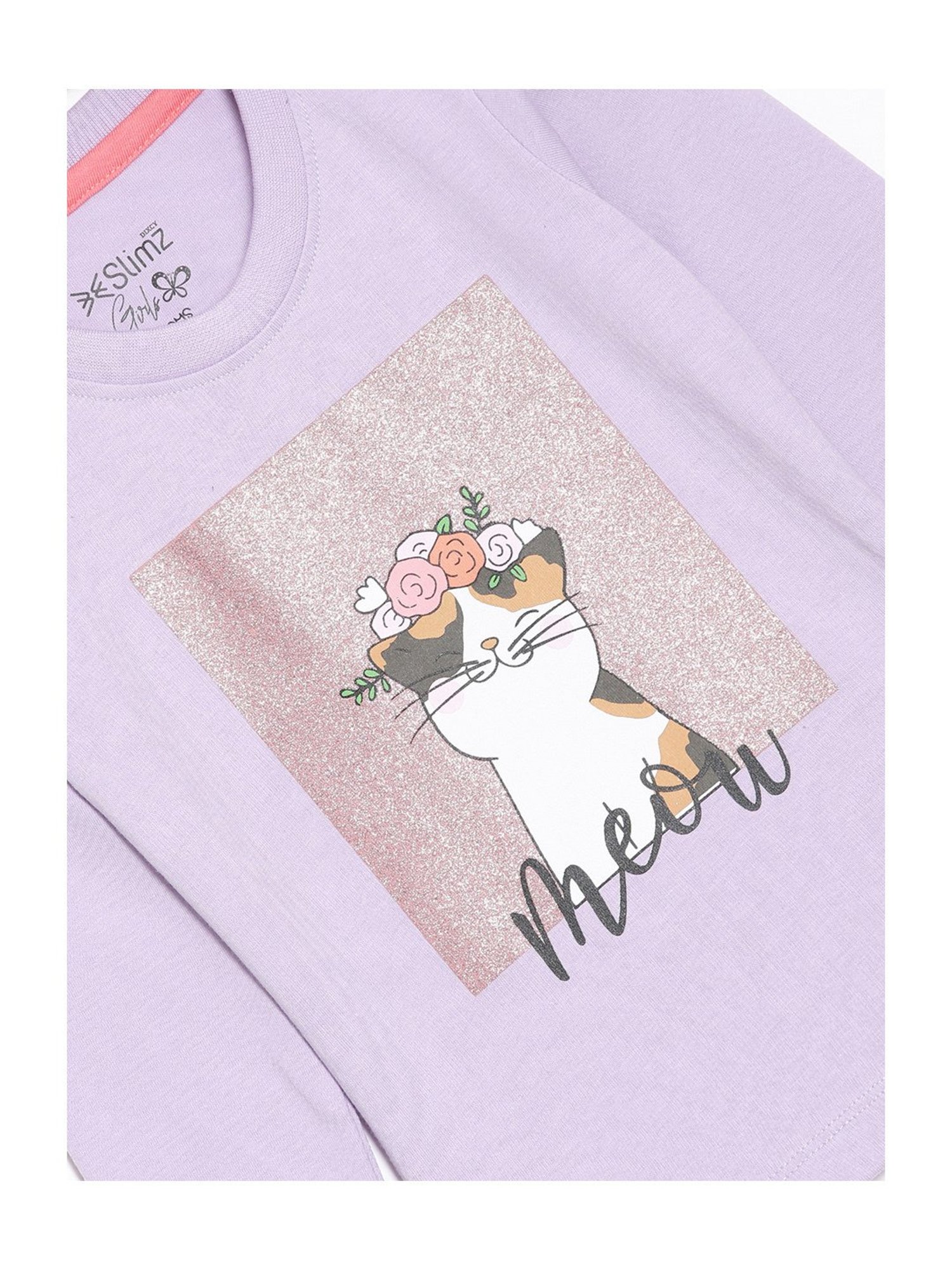 Kidsville Green Cotton Printed T-Shirt