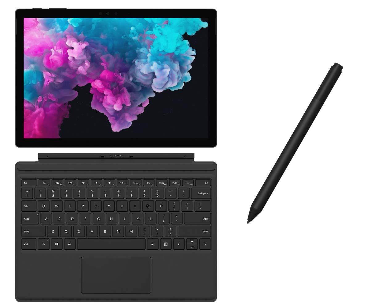 Microsoft Surface Pro 6 12.3" (2736 x 1824) Touch Screen - Intel 8th Gen Core i5 (up to 3.40 GHz) - 8GB Memory - 256GB SSD - with Keyboard and Surface Pen - Black