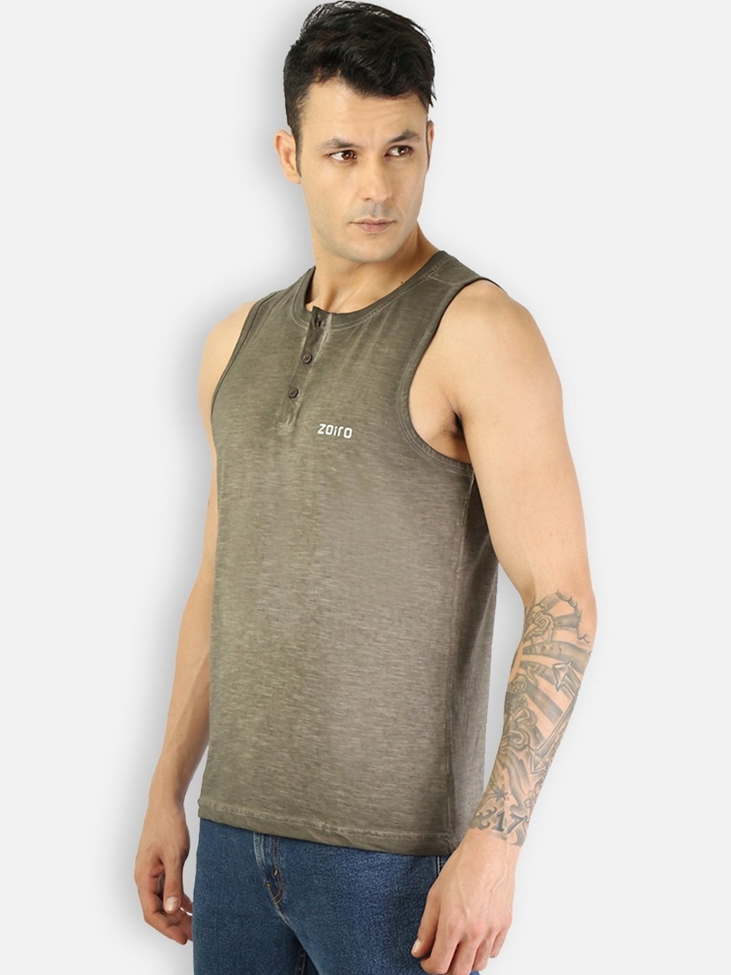 Zoiro Anthracite Regular Fit Vest