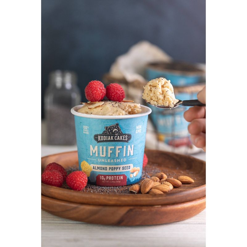Kodiak Cakes Almond Poppy Seed Muffin Cup - 2.24oz
