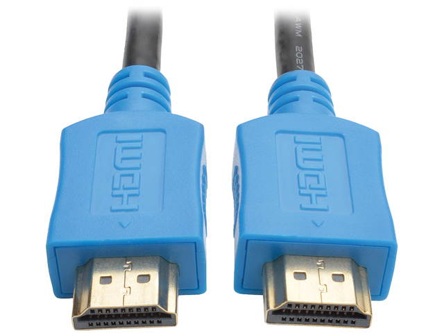 Tripp Lite High-Speed HDMI Cable with Digital Video and Audio, Ultra HD 4K x 2K (M/M), Green, 10 ft. (P568-010-GN)