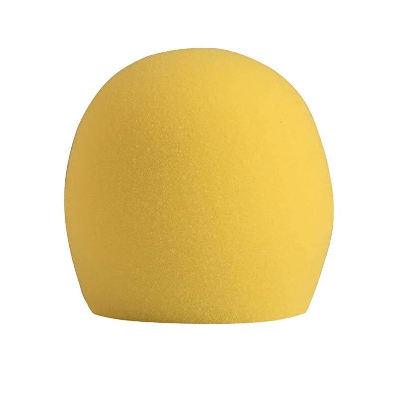 A58WS Foam Windscreen for All  Ball Type Microphones, Yellow