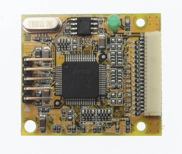 DB9-M6-G6 Serial Male Adapter Plate 9 Positions Terminal Connector Signal Module