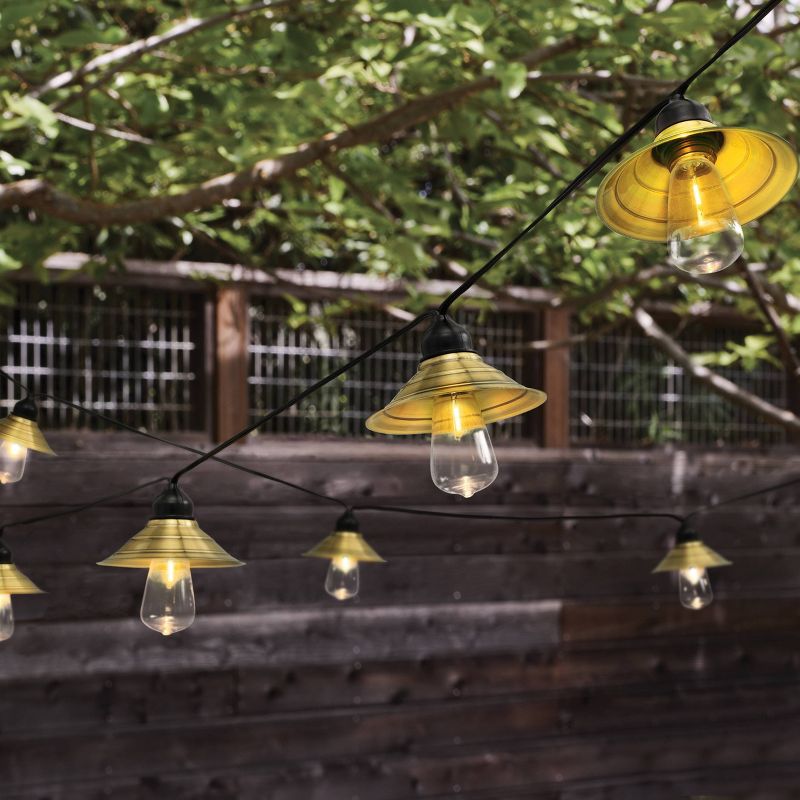 10ct LED String Lights Bronze Hood - Smith & Hawken™