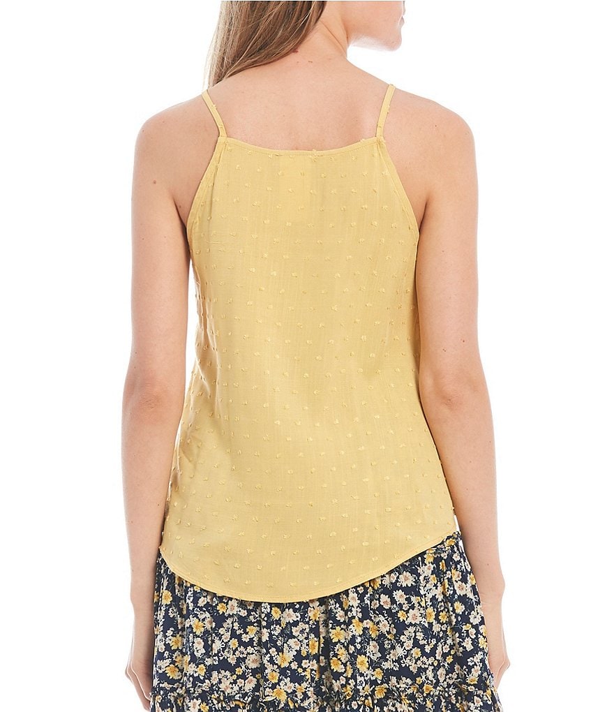 Blu Pepper Swiss Dot Tank Top