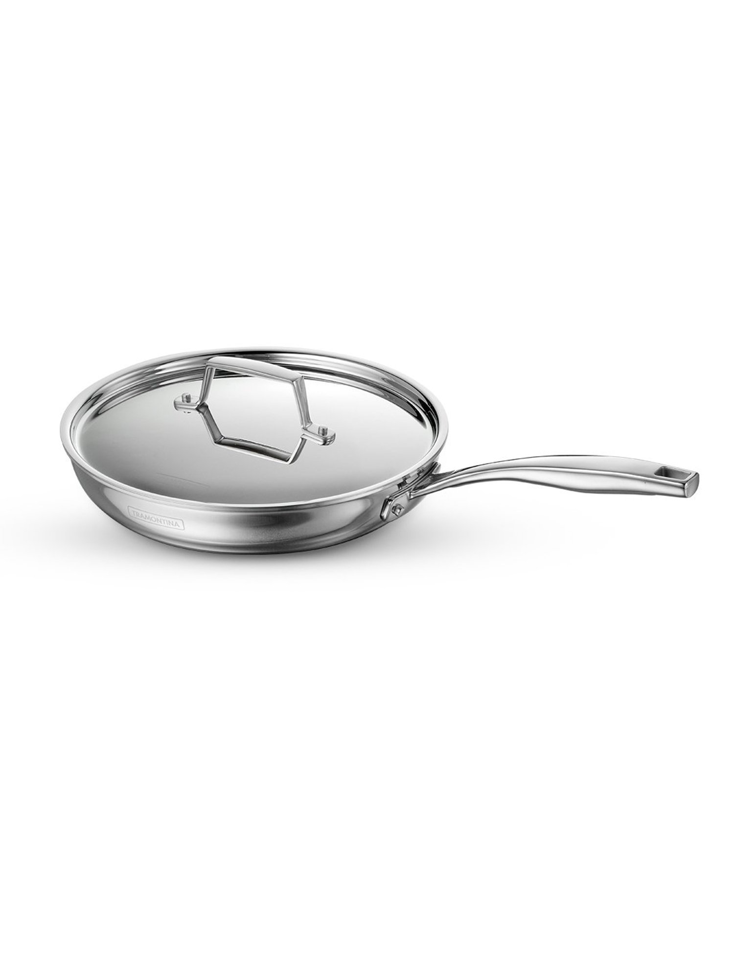 HAZEL Silver Induction Bottom Tope Stainless Steel Patila - 17.7 cm (2500 ml)