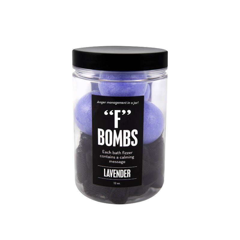 Da Bomb Bath Fizzers "F" Bath Bomb Jar - 12oz