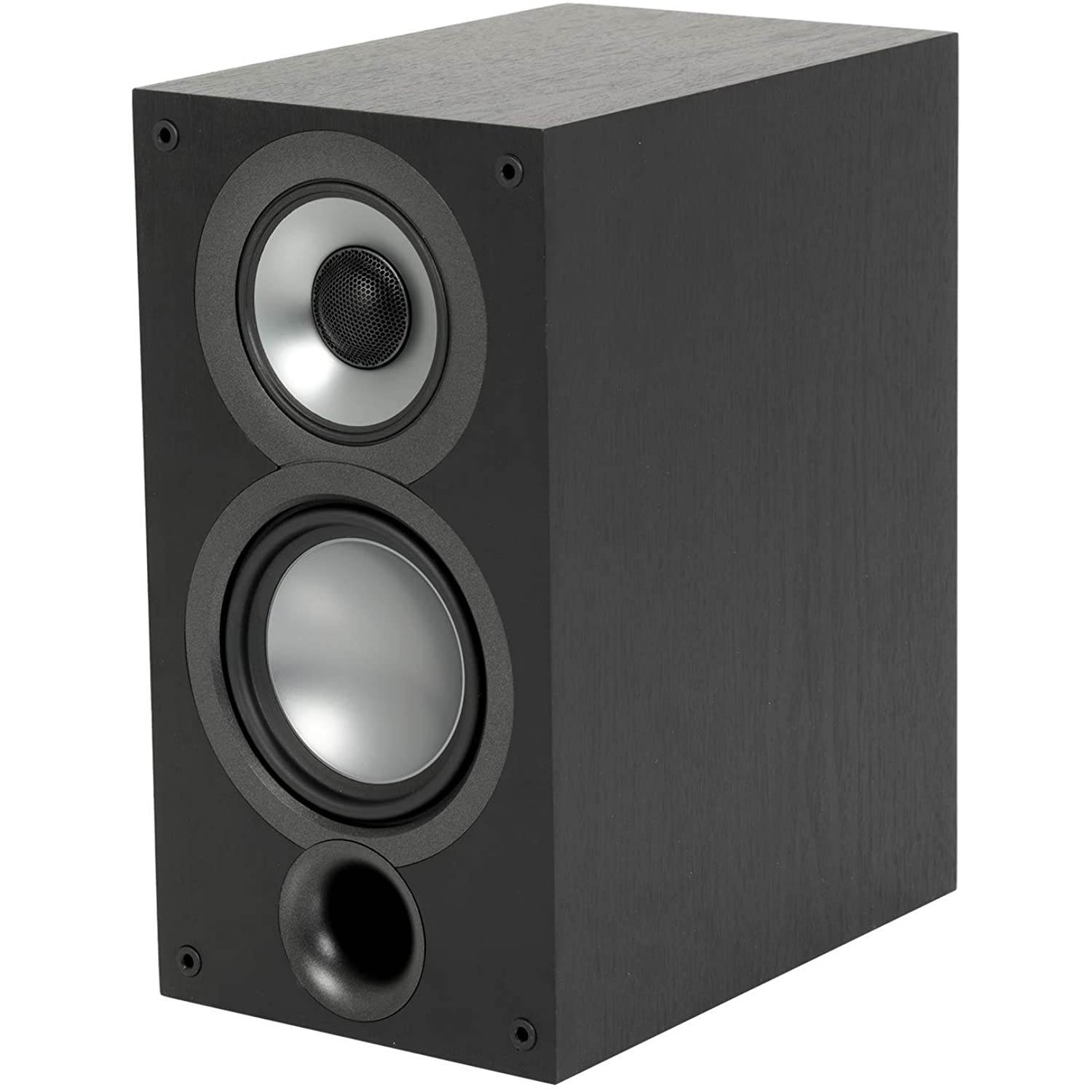 ELAC Uni-Fi 2.0 UB52 Bookshelf Speakers (Pair), Black (UB52-BK)