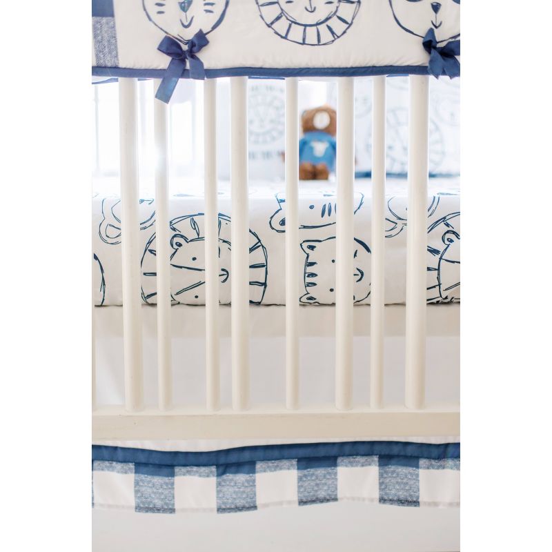 My Baby Sam Animal Parade Crib Bedding Set - 9pc