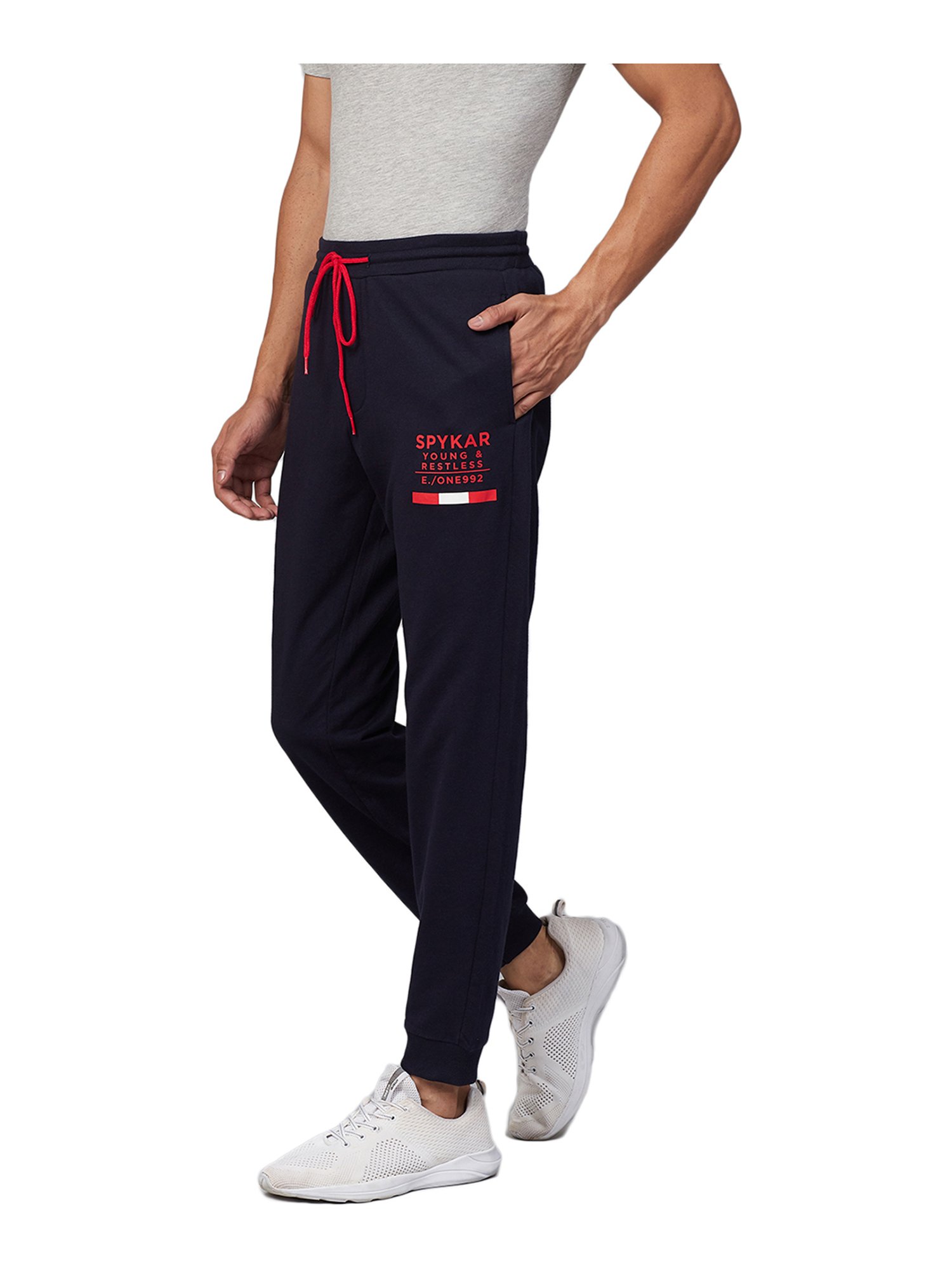 Spykar Navy Joggers