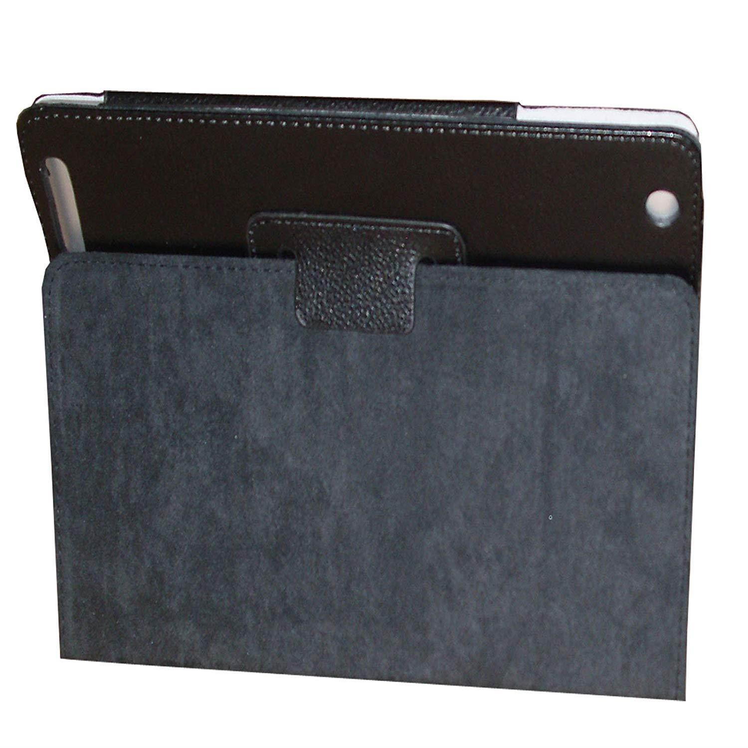 JYtrend iPad 2 / iPad 3 / iPad 4 Case - Folio Stand Magnetic Smart Cover for Apple iPad 2/3/4 with Auto Wake / Sleep (Black)