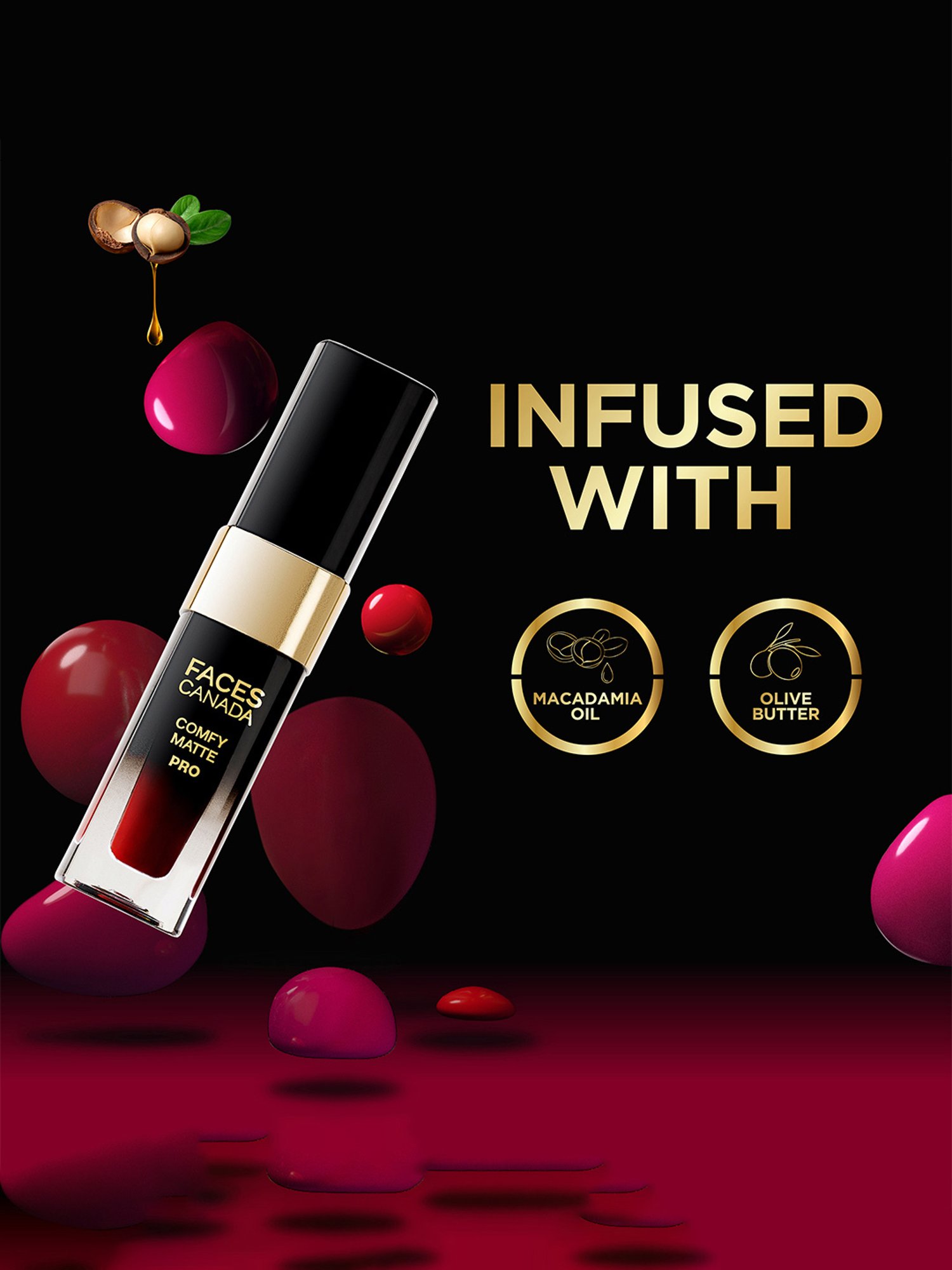 Faces Canada Comfy Matte Pro Lip Color Umber Fix 10 - 5.5 ml