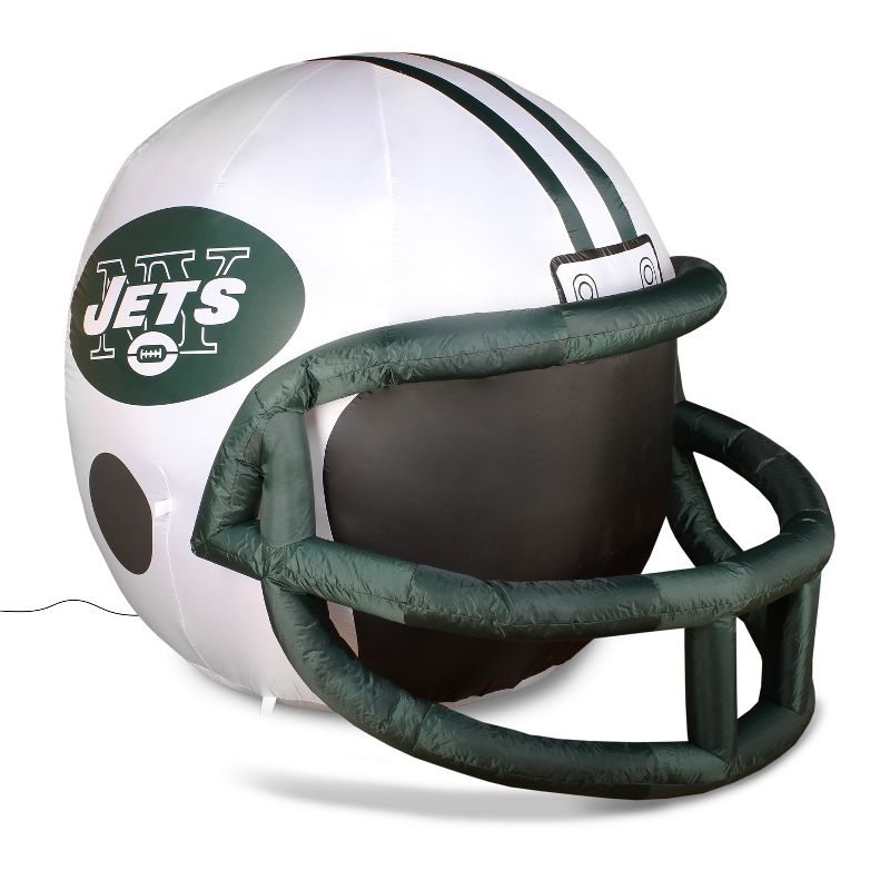 Fabrique NFL NEW YORK JETS Team Inflatable Helmet   4 ft., 4 ft Tall, White