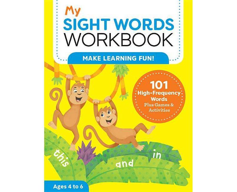 My Sight Words Workbook - (My Workbooks) by Lautin Brainard (Paperback)