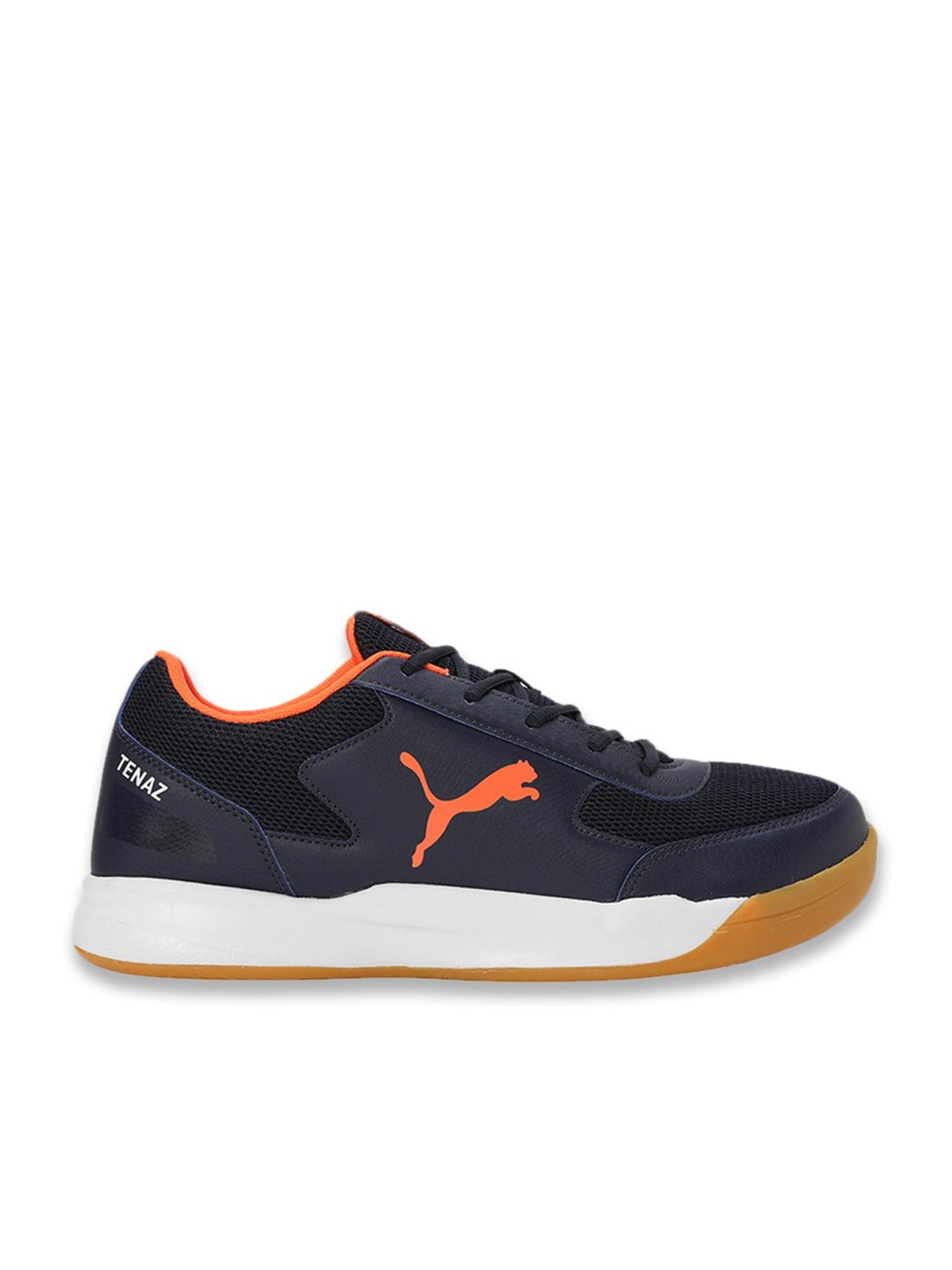 Puma Men's Ad-Court Navy Indoor Court Shoes