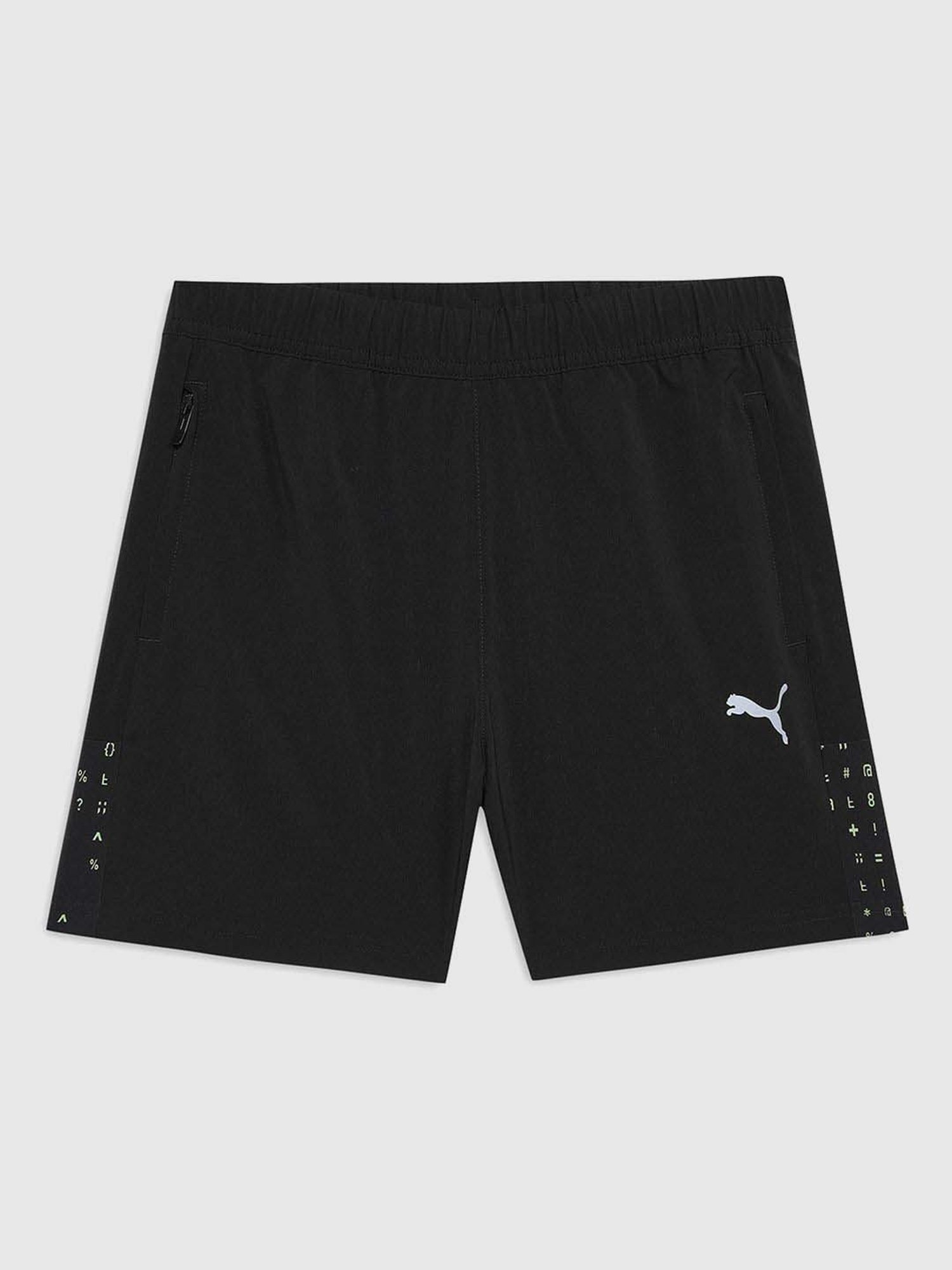 Puma Kids Black Printed Short