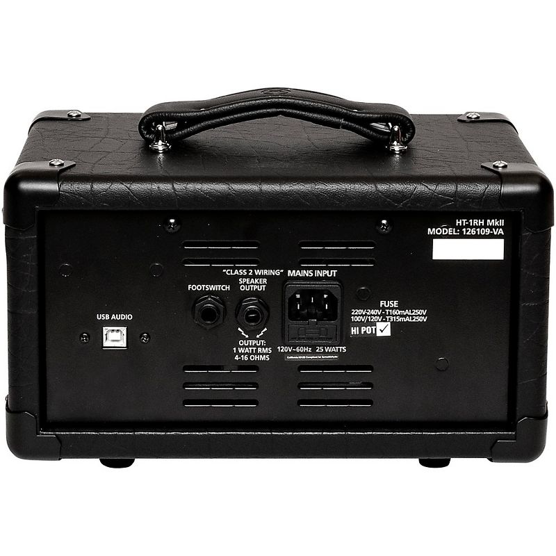 Blackstar HT-1RH MkII 1W Tube Guitar Amp Head Black