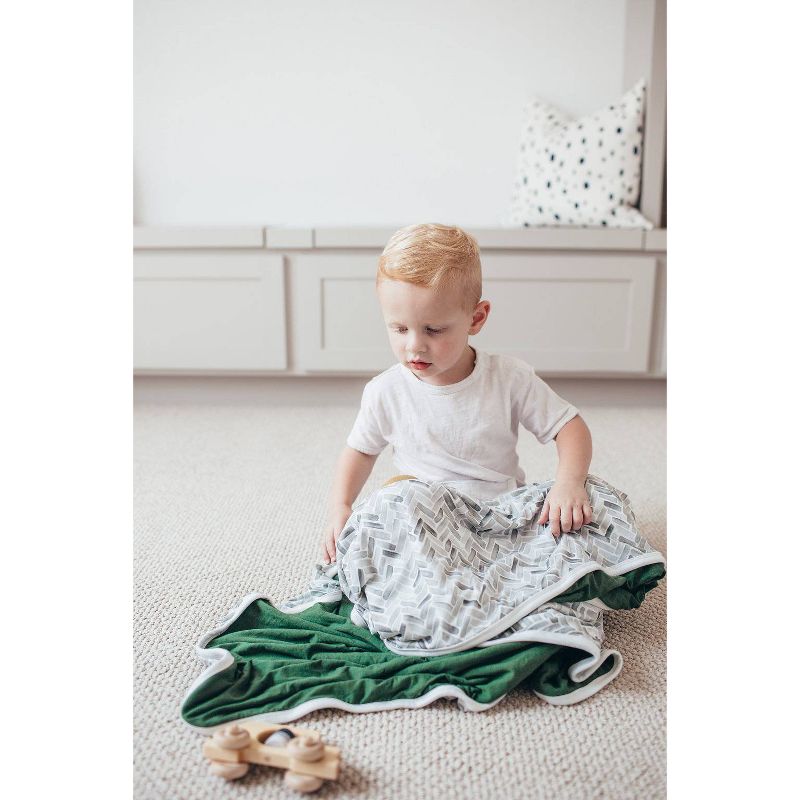 Copper Pearl 3-Layer Baby Quilt - Alta