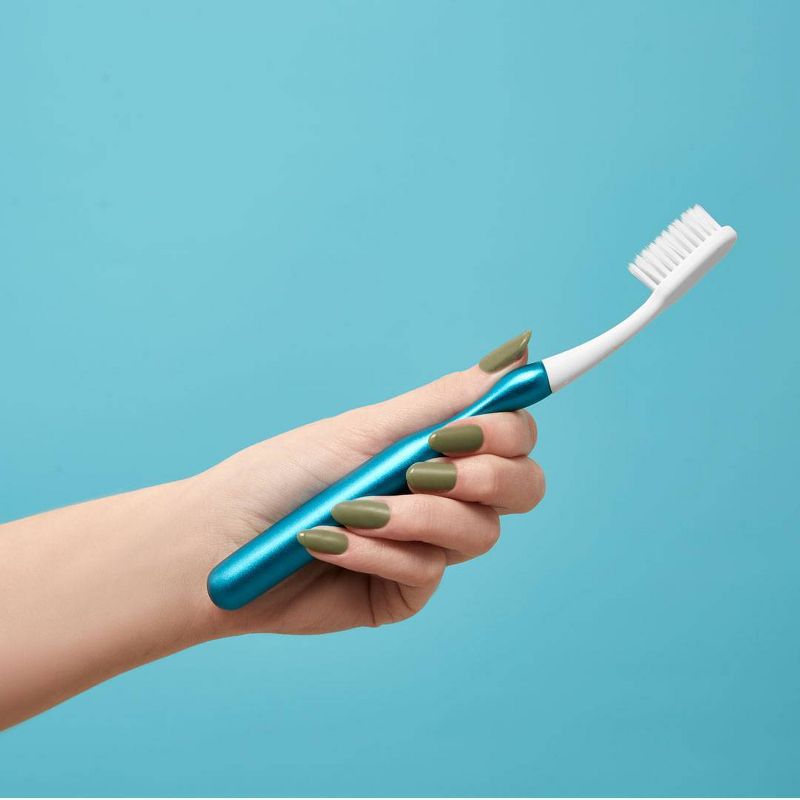 hello Sustainable Toothbrush Head + Refill - Blue - 2ct