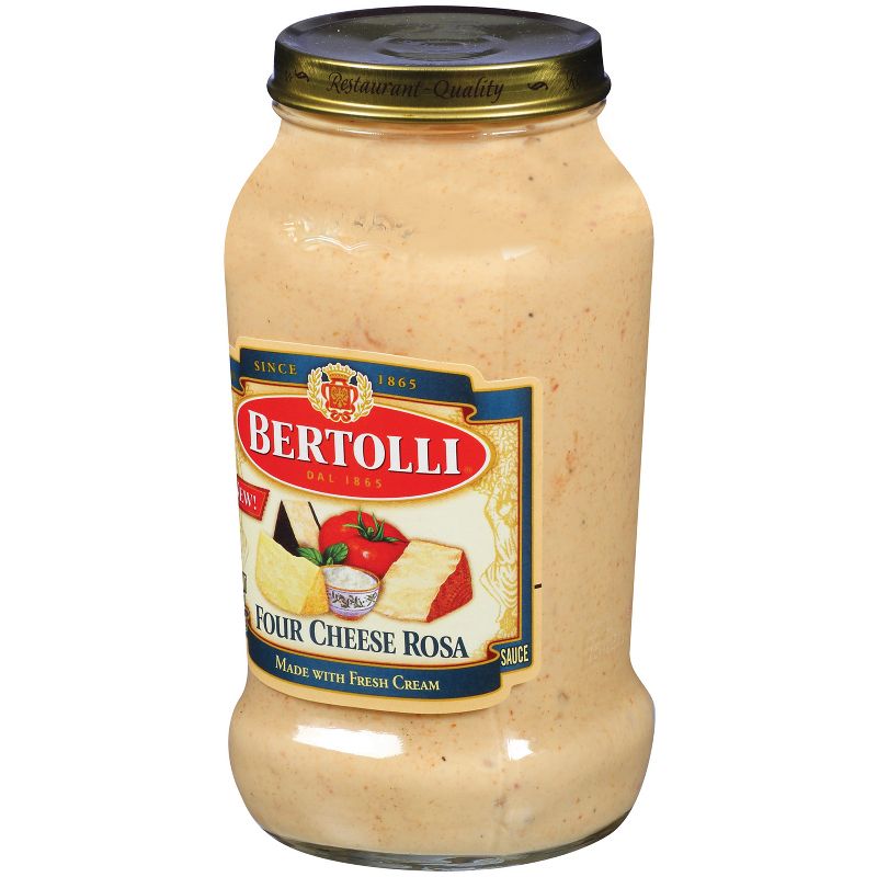 Bertolli Four Cheese Rosa Creamy Alfredo Pasta Sauce - 15oz