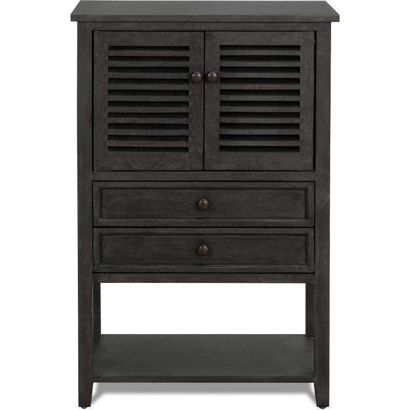 Elmhurst Cabinet Dark Gray - Finch