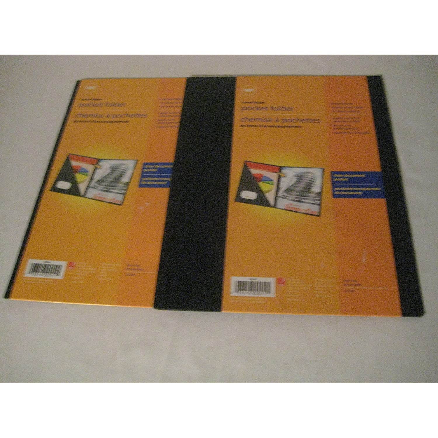Cover Letter Pocket Folder (2 Pack)