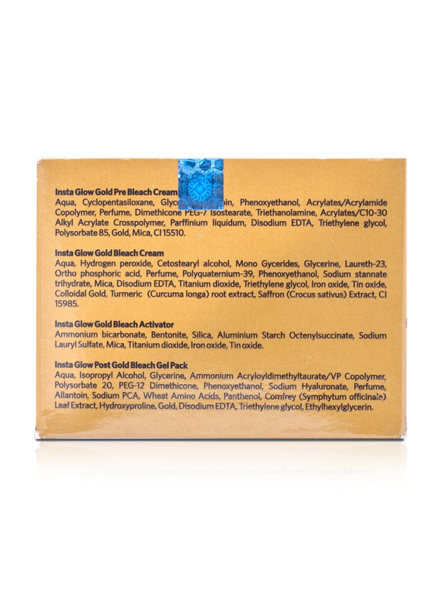 VLCC Insta Glow Gold Bleach - Pack of 12