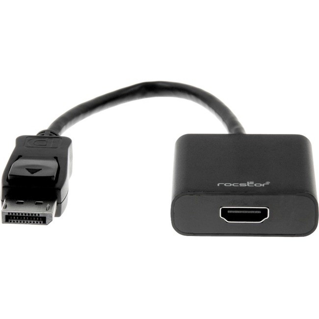 ROCSTOR Y10A101-B1 DISPLAYPORT TO HDMI ADAPTER - 1 X DISPL