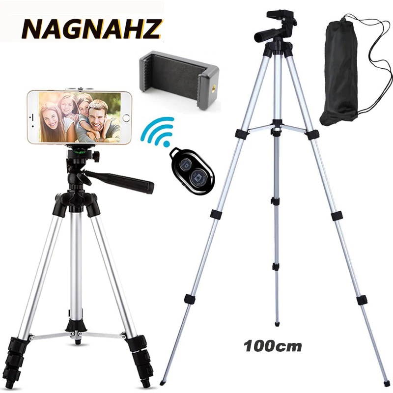 Lightweight Camera Tripod Phone Stand Holder Portable Desktop Mobile Phone Tripode For iPhone Canon Sony Nikon Video Camera Para