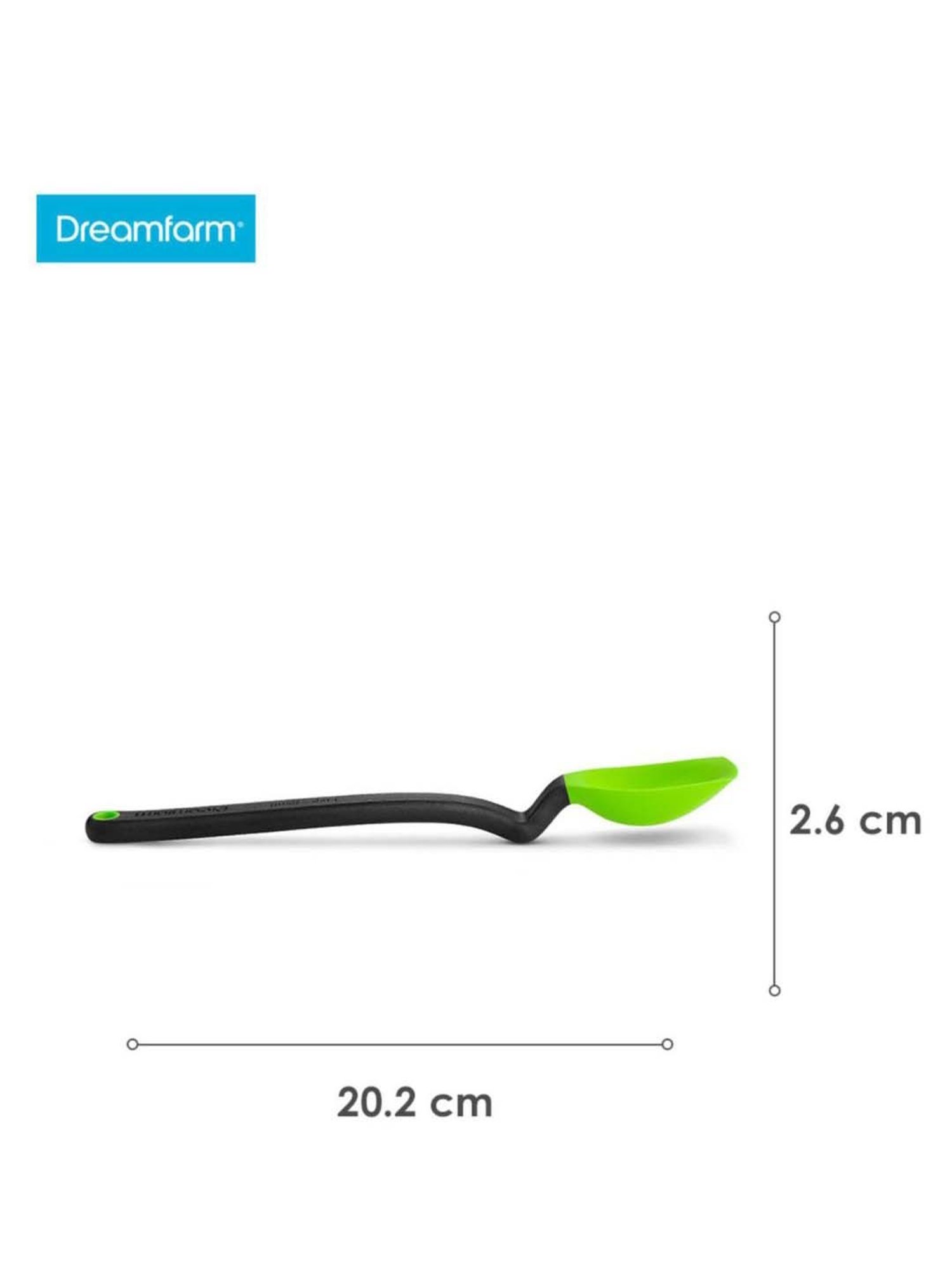 Dreamfarm Green Medium Sit Up Scraping Supoon