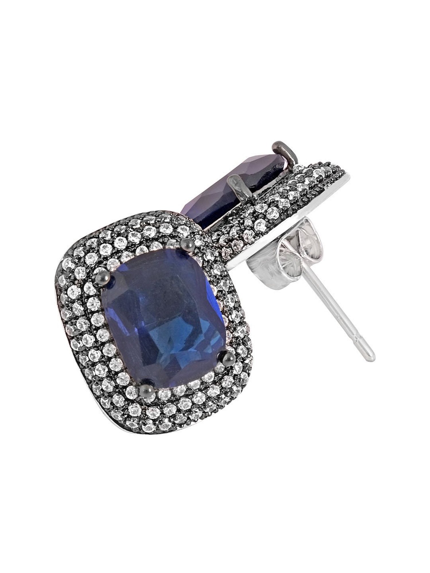 The Real Effect London 800 Silver Earrings for Women