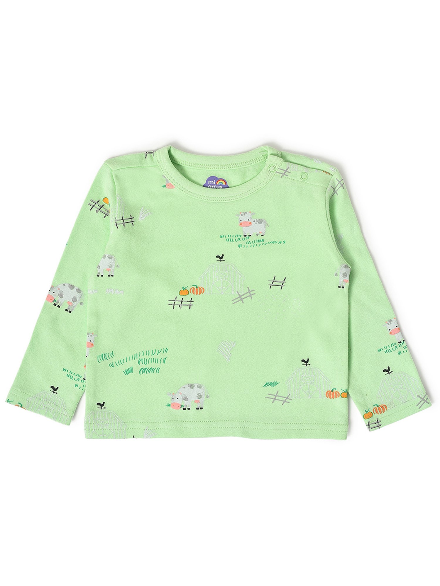 Juniors by Lifestyle Kids Mid Blue Cotton Casual Coordinate Set