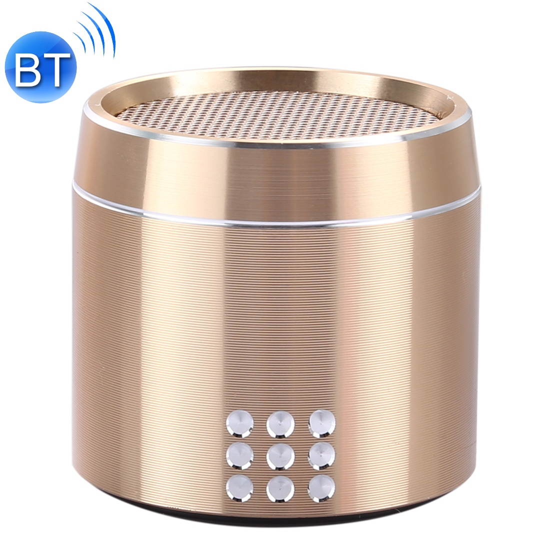 PTH-02 Portable True Wireless Stereo Mini Bluetooth Speaker with LED Indicator & Sling