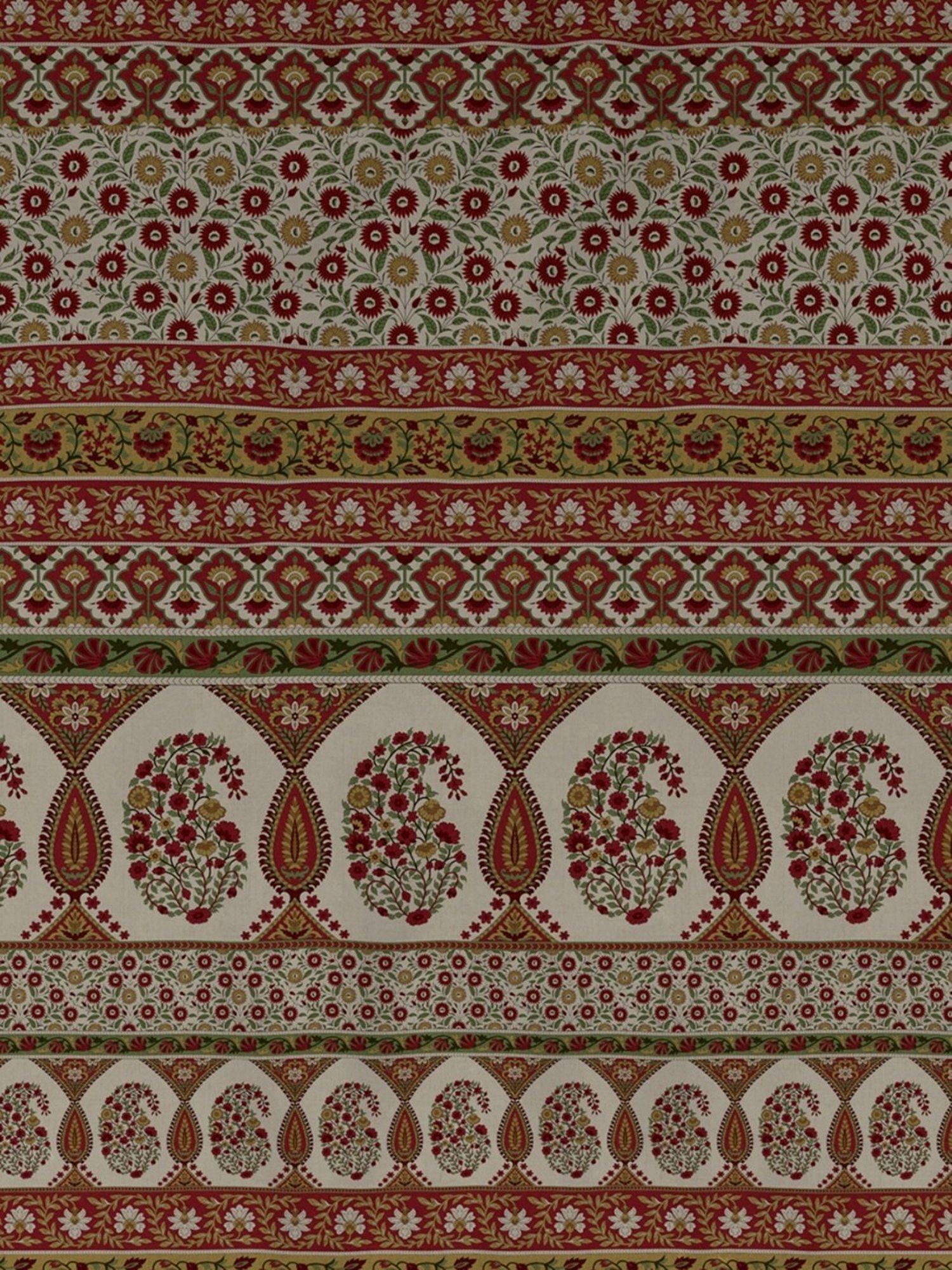 DDecor Printed Red 210 TC Cotton King Bedding Sets