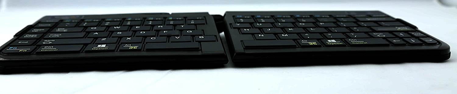 Goldtouch Go!2 Wireless Bluetooth Mobile Keyboard - PC & Mac GTP-0044W Plus Jestik Microfiber Cloth - Value Bundle