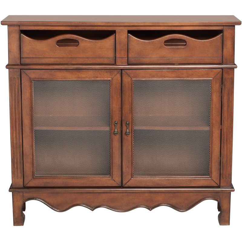 Audley Java Finish 39 1/4" Wide Wood Chest by Elm Lane