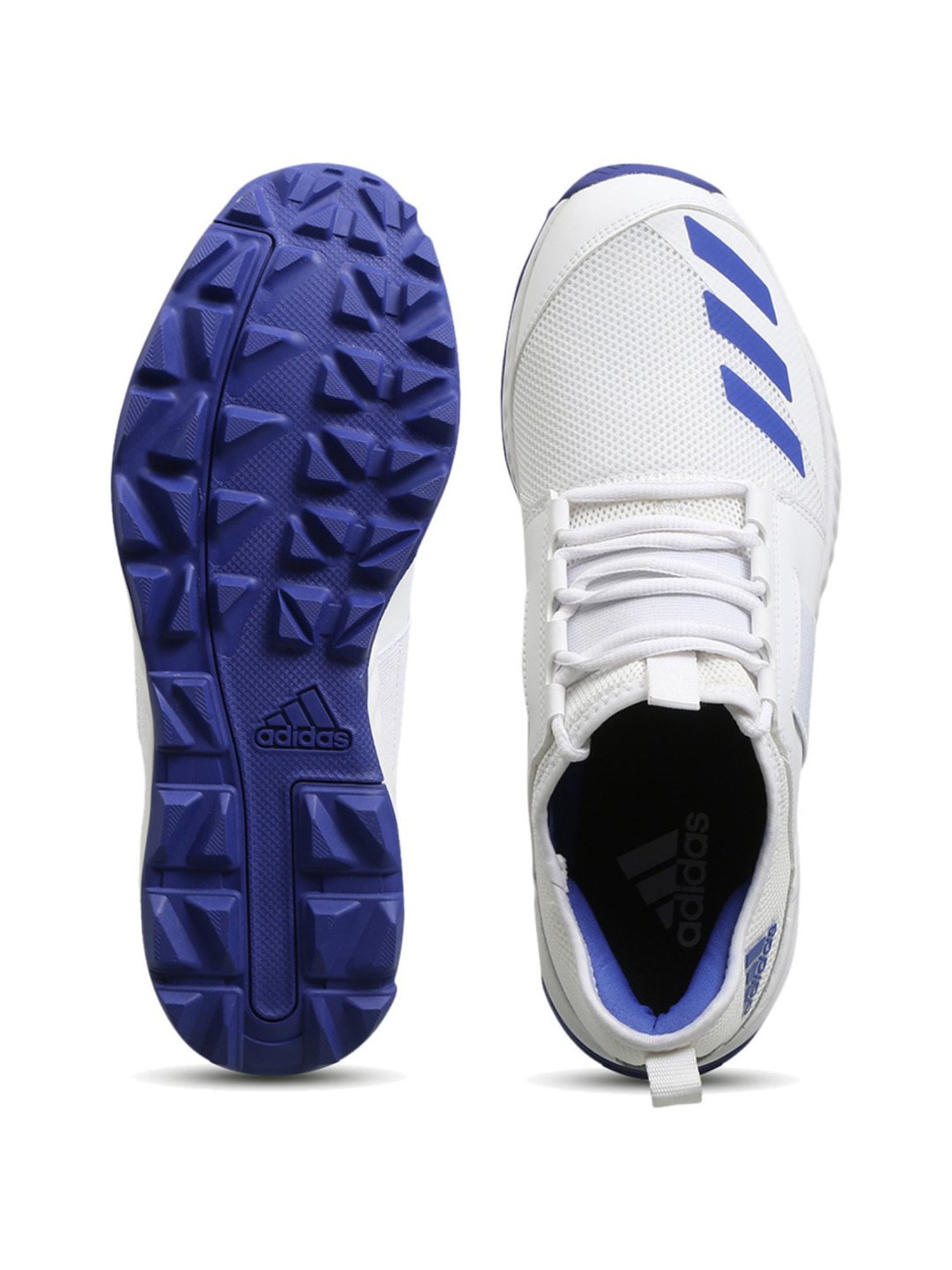 Adidas Men's Cricup 21 White Cricket Shoes