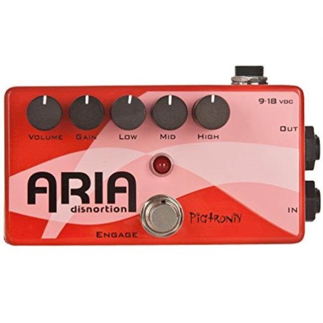 pigtronix aria disnortion distortion guitar effects pedal