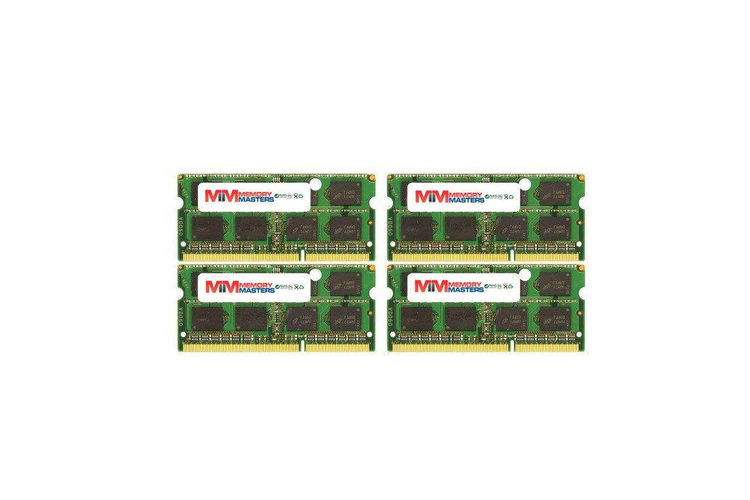 MemoryMasters 16GB (4x4GB) DDR3-1333MHz PC3-10600 2Rx8 SODIMM Laptop Memory