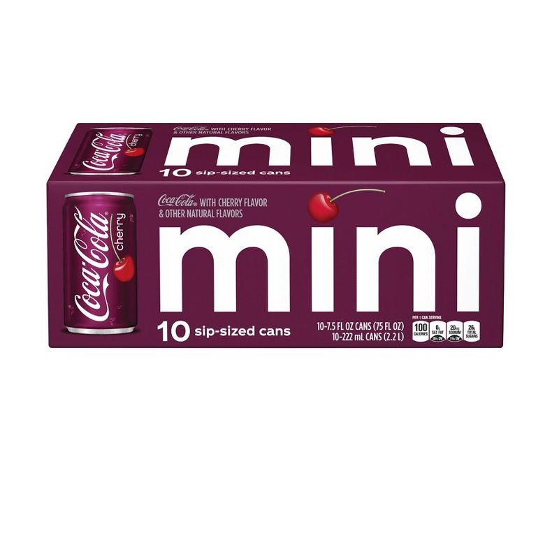 Coca-Cola Cherry - 10pk/7.5 fl oz Mini-Cans