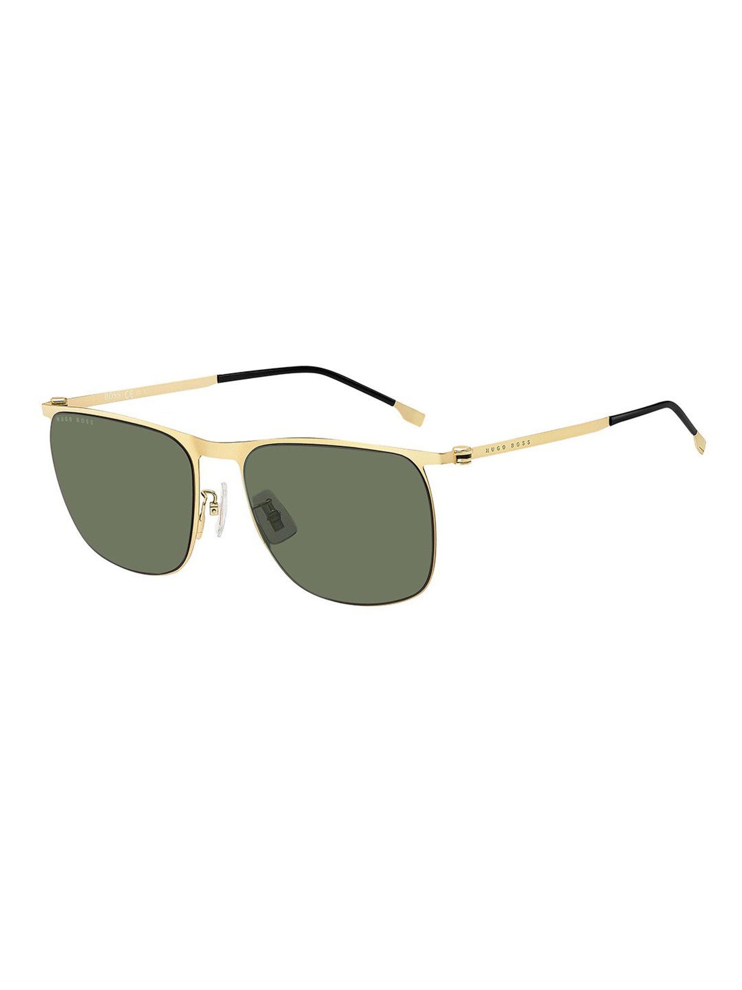 Hugo Boss Green Square Sunglasses for Men