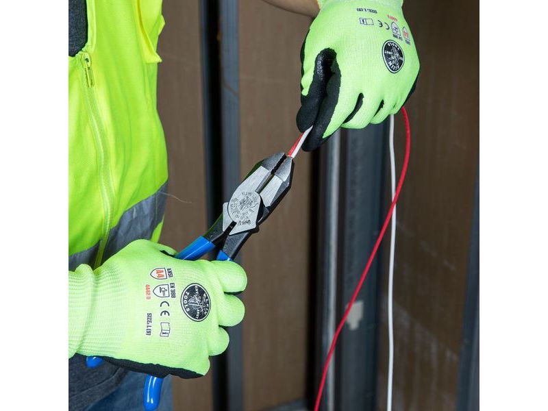 KLEIN TOOLS D2000-9ST Ironworker's Pliers, Heavy-Duty Cutting, 9-Inch