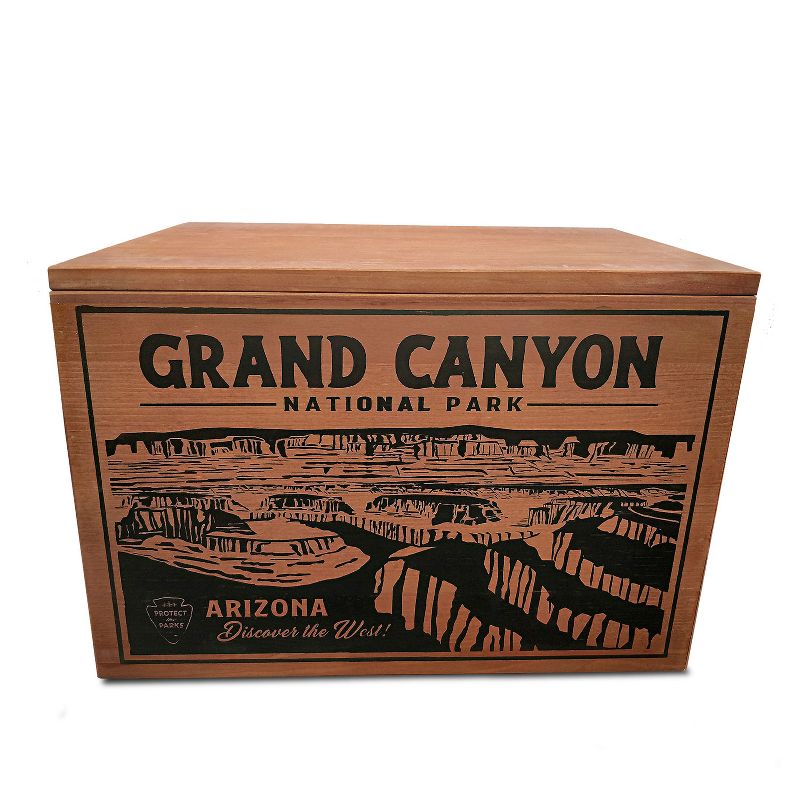 Better Wood Products Limited Edition Protect the Parks Series All Natural Fatwood Fire Starter Sticks, 13 Pound Wooden Crate, Grand Canyon
