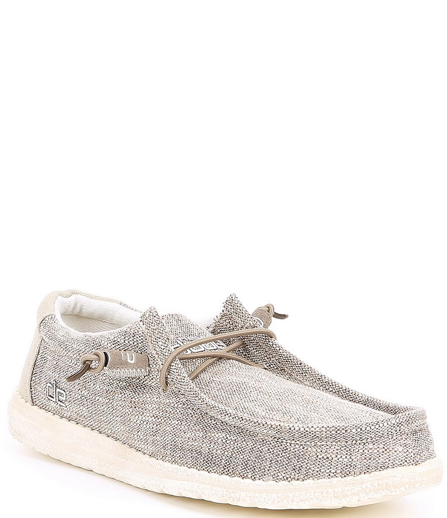 Hey Dude Men's Wally Woven Washable Chukkas