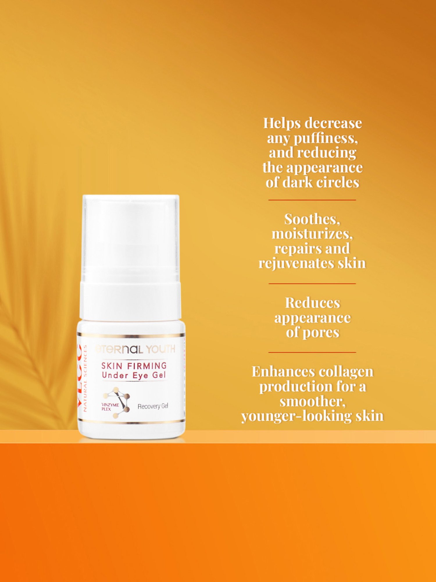 No7 HydraLuminous Overnight Recovery Gel Cream - 1.69 fl oz