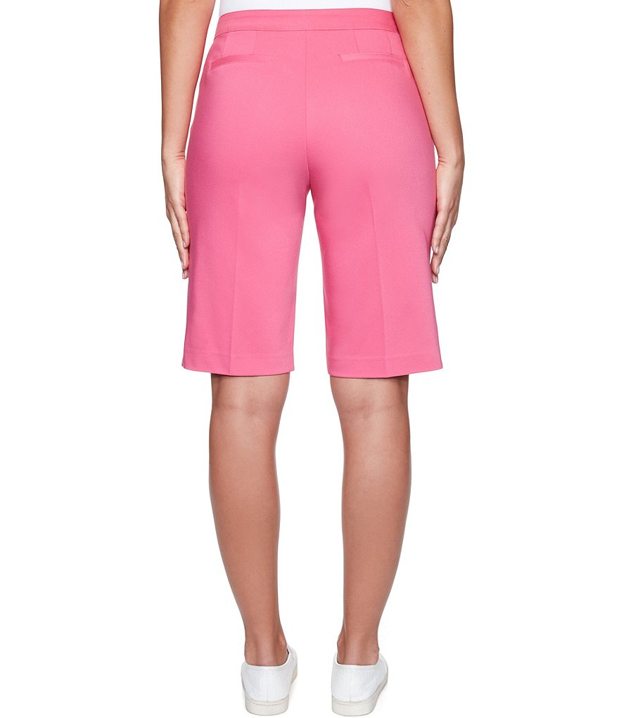 Allison Daley Petite Size True Navy Pull On Bermuda Shorts