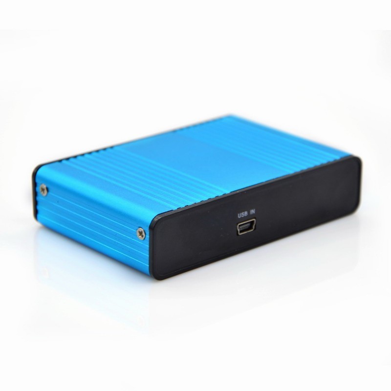 Blue 6 Channel External Sound Card 5.1 Surround Sound USB 2.0 External Optical S/PDIF Audio Sound Card Adapter for PC Laptop